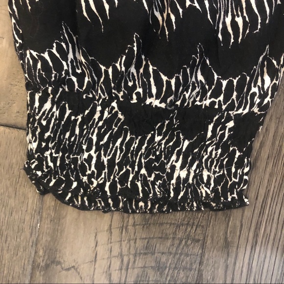 Claudia Richard Black & White pattern comfy stretch pants size 2X - Picture 4 of 5